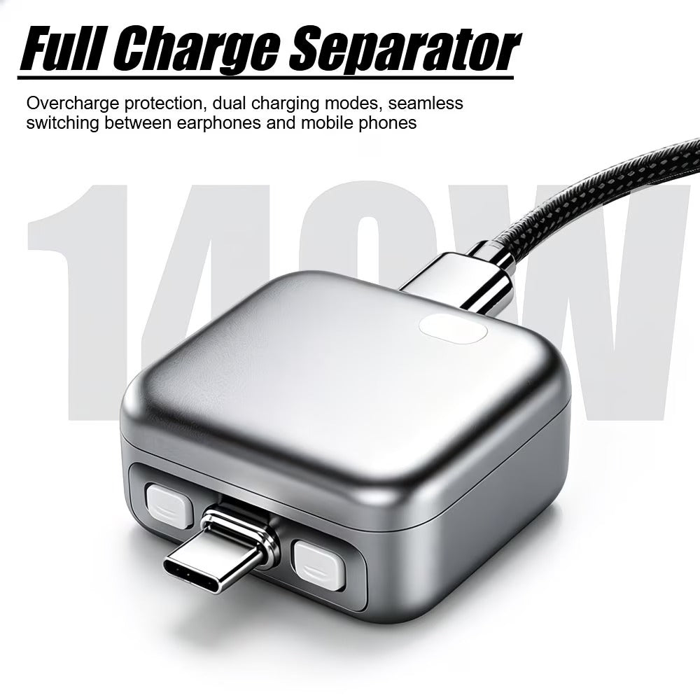 USB-C Auto Eject Charging Adapter