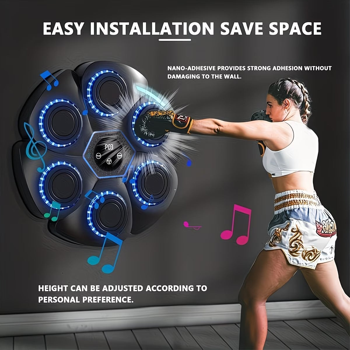 Electronic Musical Boxing Machine