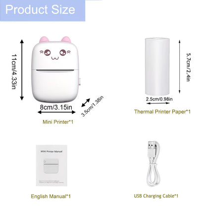 Portable Mini Pocket Printer