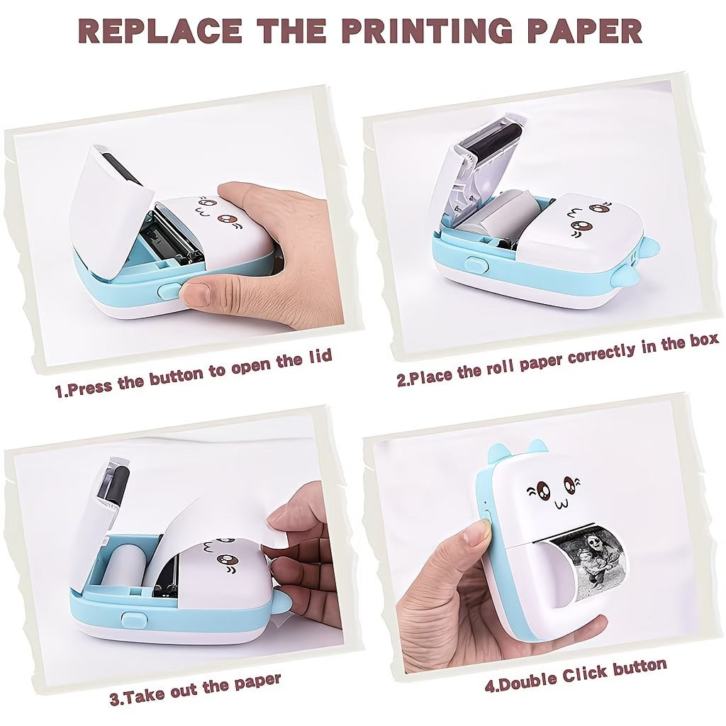 Portable Mini Pocket Printer