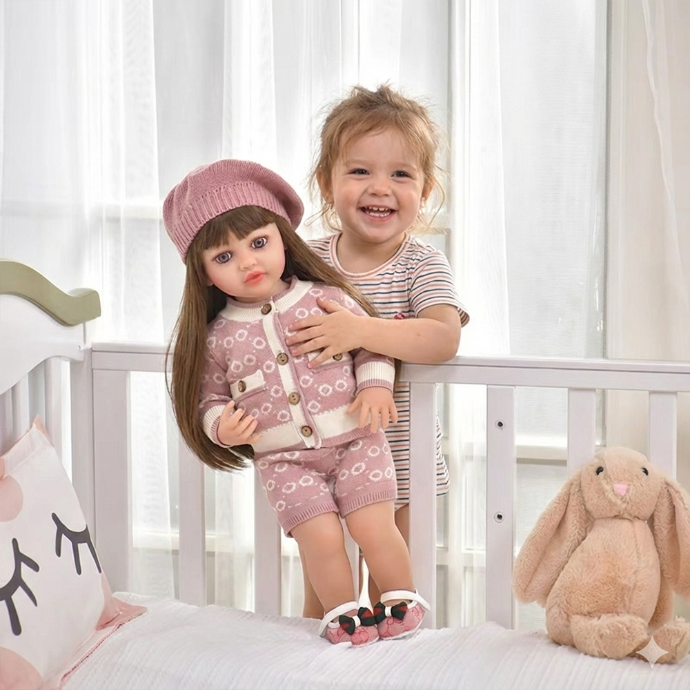 Kids Interactive Talking Silicon Doll In Arabic/English Language / دمية سيليكون تفاعلية ناطقة للأطفال باللغتين العربية والإنجليزية