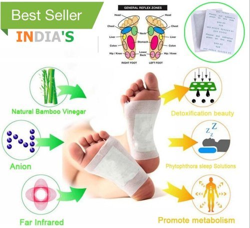 Detox Foot Pads — Kinoki Deep Cleansing Patches | Remove Toxins While You Sleep