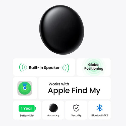 Smart Tag Tracker, Item Locator Smart Tag Up to 1 Year Battery For iPhone Apple Find My (only IOS)