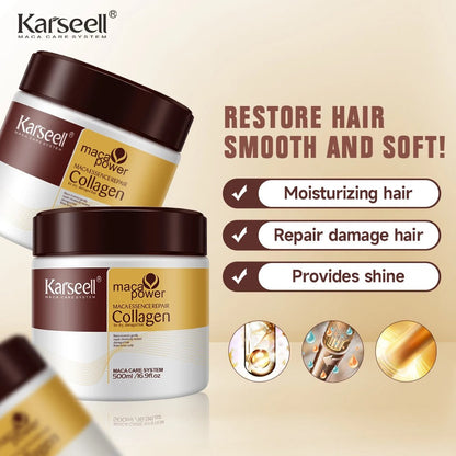 Karseell Hair Repair Mask 500ml Collagen Hair Treatment for All Hair Type