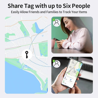 Smart Tag Tracker, Item Locator Smart Tag Up to 1 Year Battery For iPhone Apple Find My (only IOS)