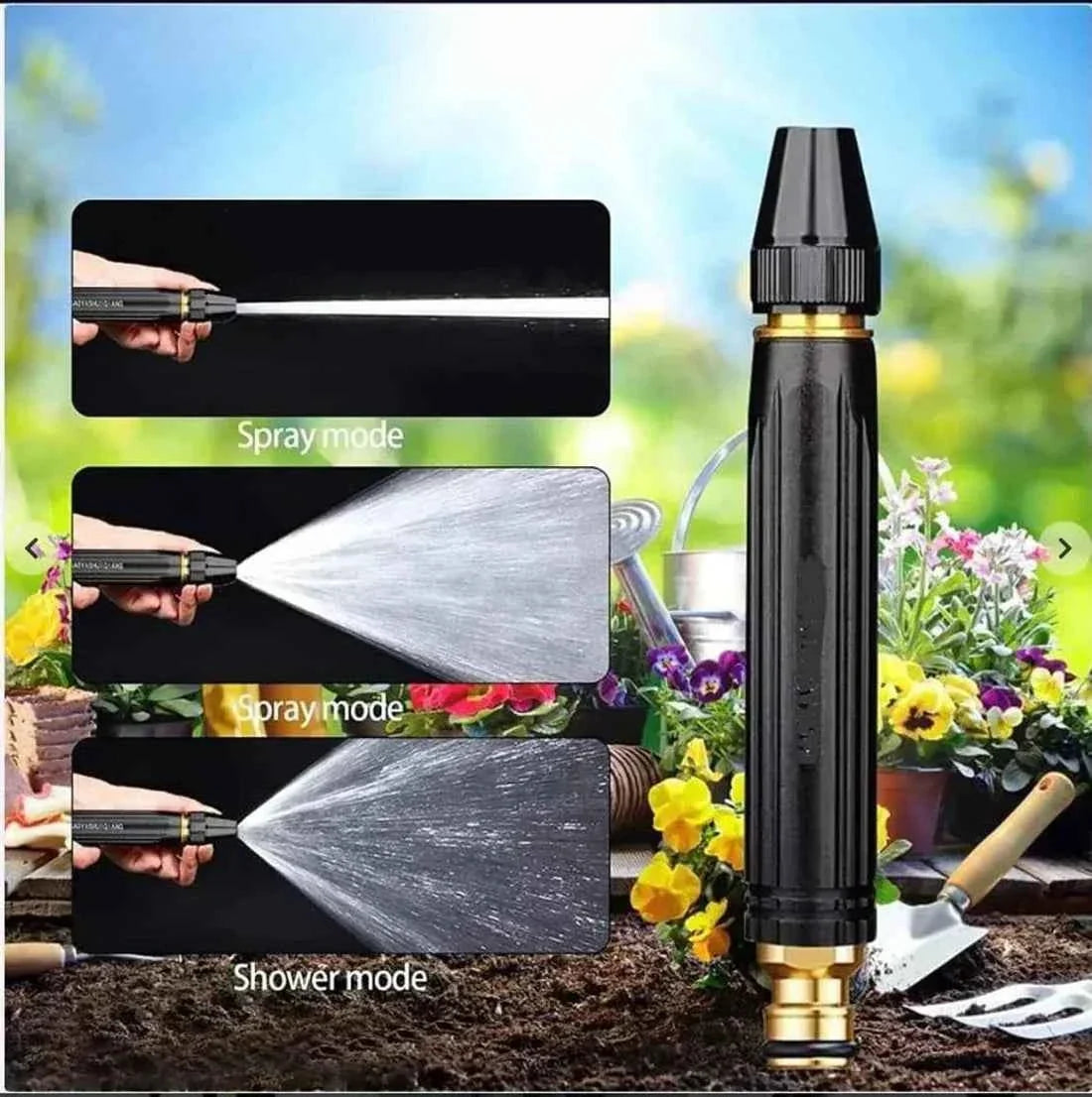 Multi-Mode Garden Spray Nozzle for Versatile Watering Solutions