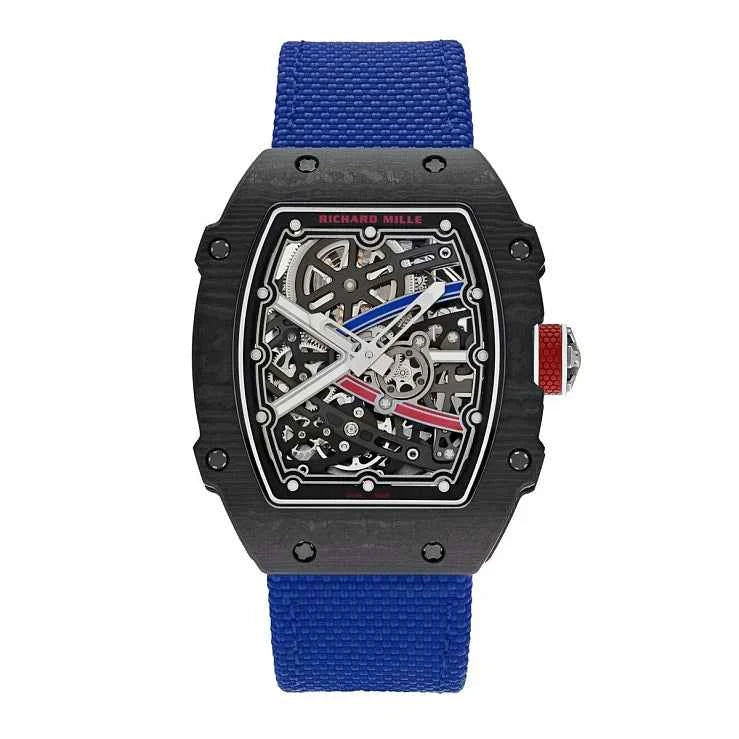 Richard Mille RM 67-02 Watch - Sebastien Ogier Carbon TPT Automatic Skeleton Dial