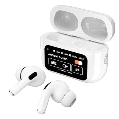 True Wireless Noise Cancelling Touch Screen Smart Earbuds