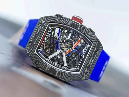 Richard Mille RM 67-02 Watch - Sebastien Ogier Carbon TPT Automatic Skeleton Dial