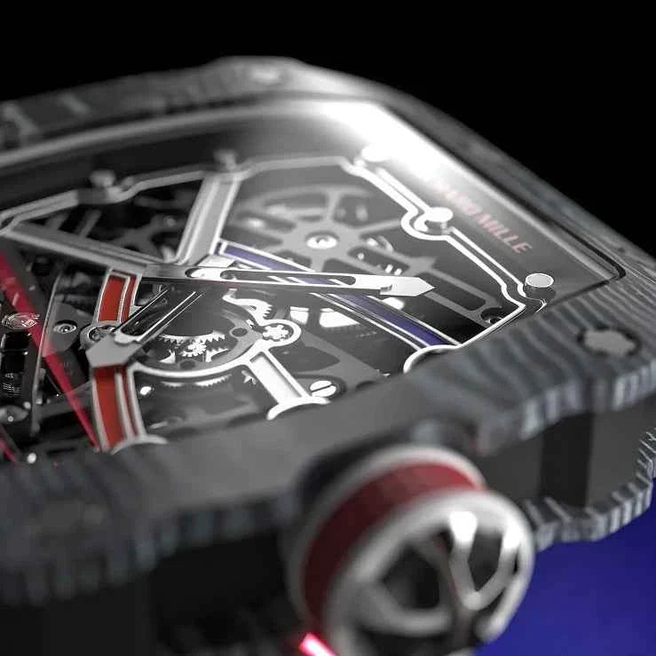 Richard Mille RM 67-02 Watch - Sebastien Ogier Carbon TPT Automatic Skeleton Dial