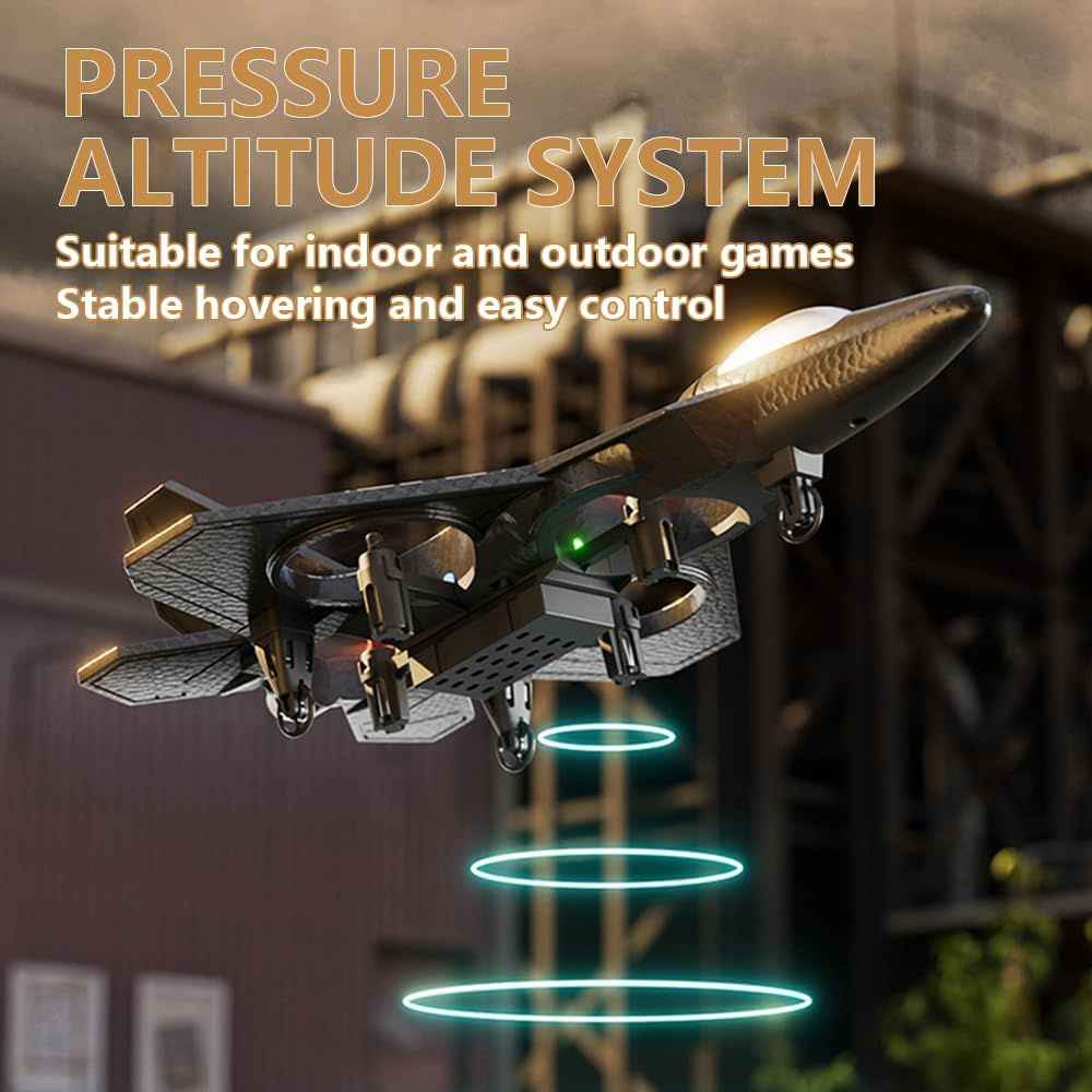TAK TAK RC Fighter Jet Drone Toy - High-Speed Remote Control Aircraft for Thrilling Flight Adventures