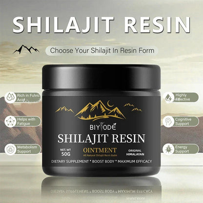 Original 50g Pure Himalayan Shilajit Soft Resin Extremely Potent Premium High Strength