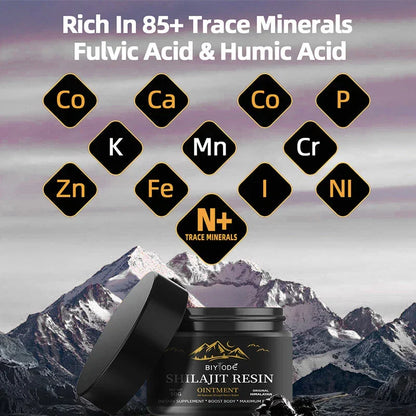 Original 50g Pure Himalayan Shilajit Soft Resin Extremely Potent Premium High Strength