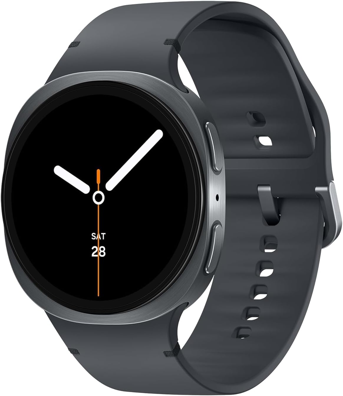 Samsung Galaxy Watch8 Graphite, LTE, 40mm Smartwatch (Smart Copy) | ساعة سامسونج جالاكسي واتش 8 جرافيت، تدعم LTE، مقاس 40 مم